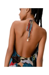 Saia Pareô Modal Print Cereja
