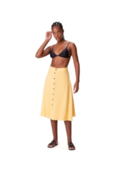 Saia Resort Heavy Linen Amarelo
