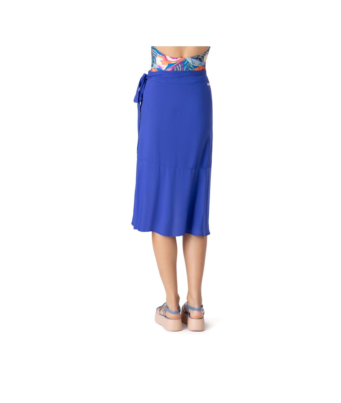 Saia Resort Midi Visco Salinas Azul Bic