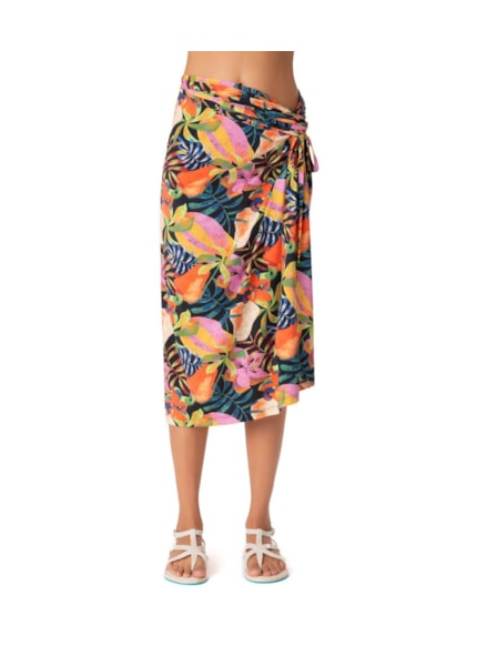 Saia Resort Pareô Botânico Preto