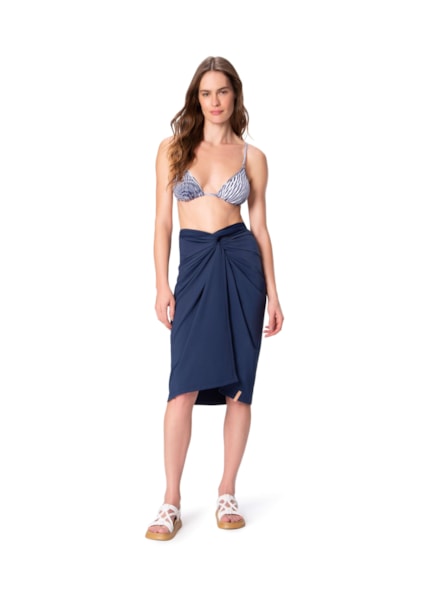 Saia Resort Pareô Jersey Dark Navy