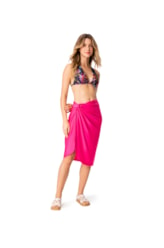 Saia Resort Pareô Jersey Pink