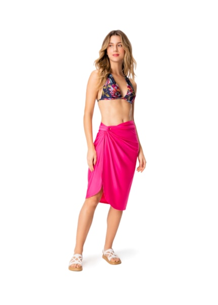 Saia Resort Pareô Jersey Pink