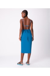 Saia Resort Pareo Light Visco Azul Bic