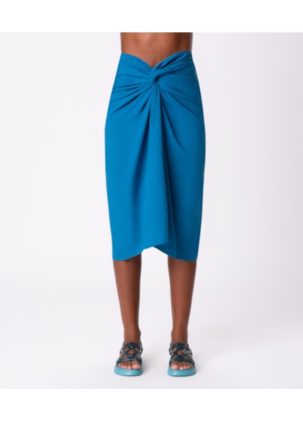 Saia Resort Pareo Light Visco Azul Bic