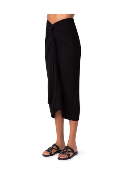 Saia Resort Parêo Texture Preto