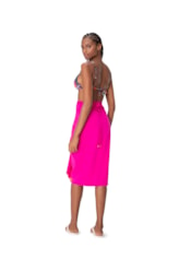 Saia Resort Pareô Viscose Pink