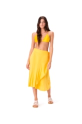 Saia Resort Transpassada Celebrate Amarelo