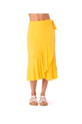 Saia Resort Transpassada Celebrate Amarelo