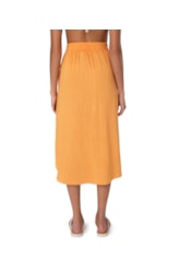 Saia Resort Visco Slub Laranja