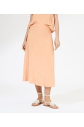 Saia Sereia Satin Waves Laranja