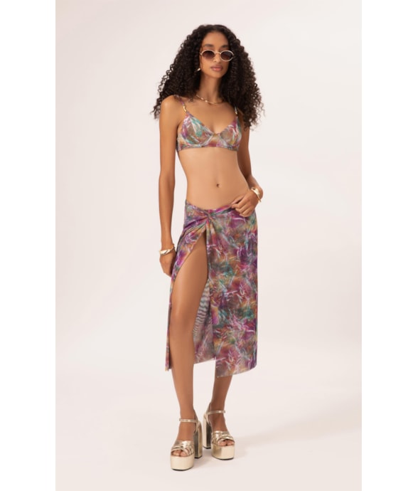 Saia Tule Haze Roxo