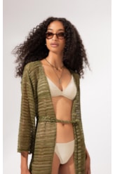 Saída Curta Tricot Gold Verde Oliva