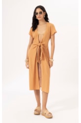 Saída Midi Cotton Plage Areia