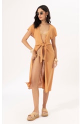 Saída Midi Cotton Plage Areia