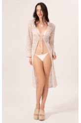 Saída Tricot Mesh Mescla Sandy Mescla