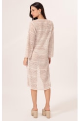 Saída Tricot Mesh Mescla Sandy Mescla