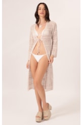 Saída Tricot Mesh Mescla Sandy Mescla