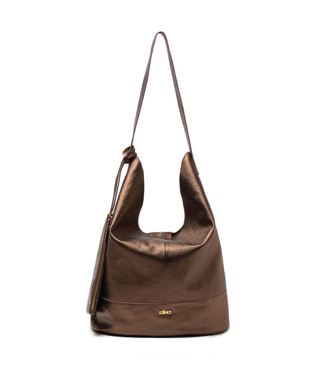 Shopping Bag Tous Les Jours Metalic Bronze