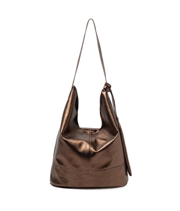 Shopping Bag Tous Les Jours Metalic Bronze