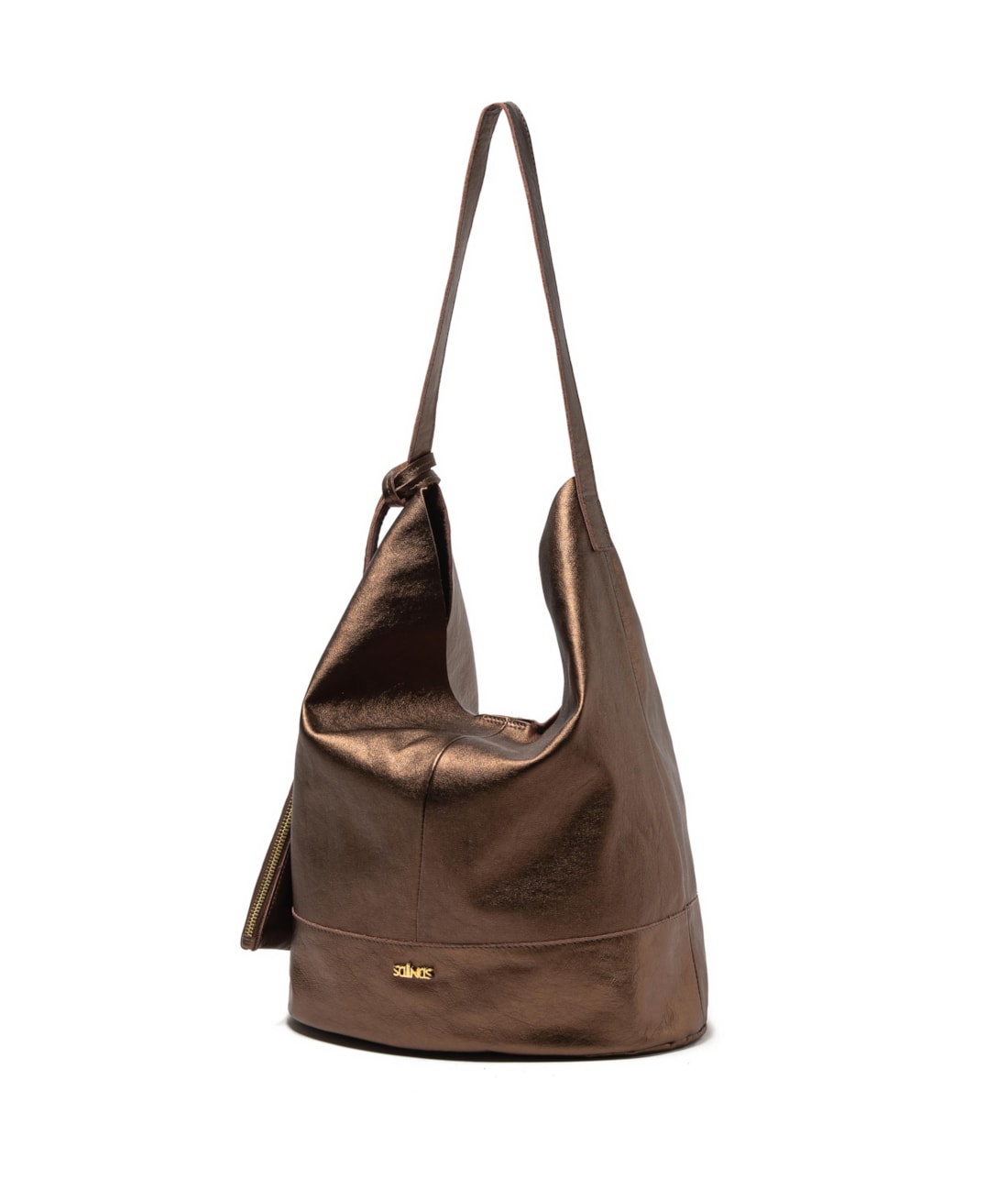 Shopping Bag Tous Les Jours Metalic Bronze