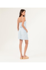Short Cambraia Fiji Azul Claro