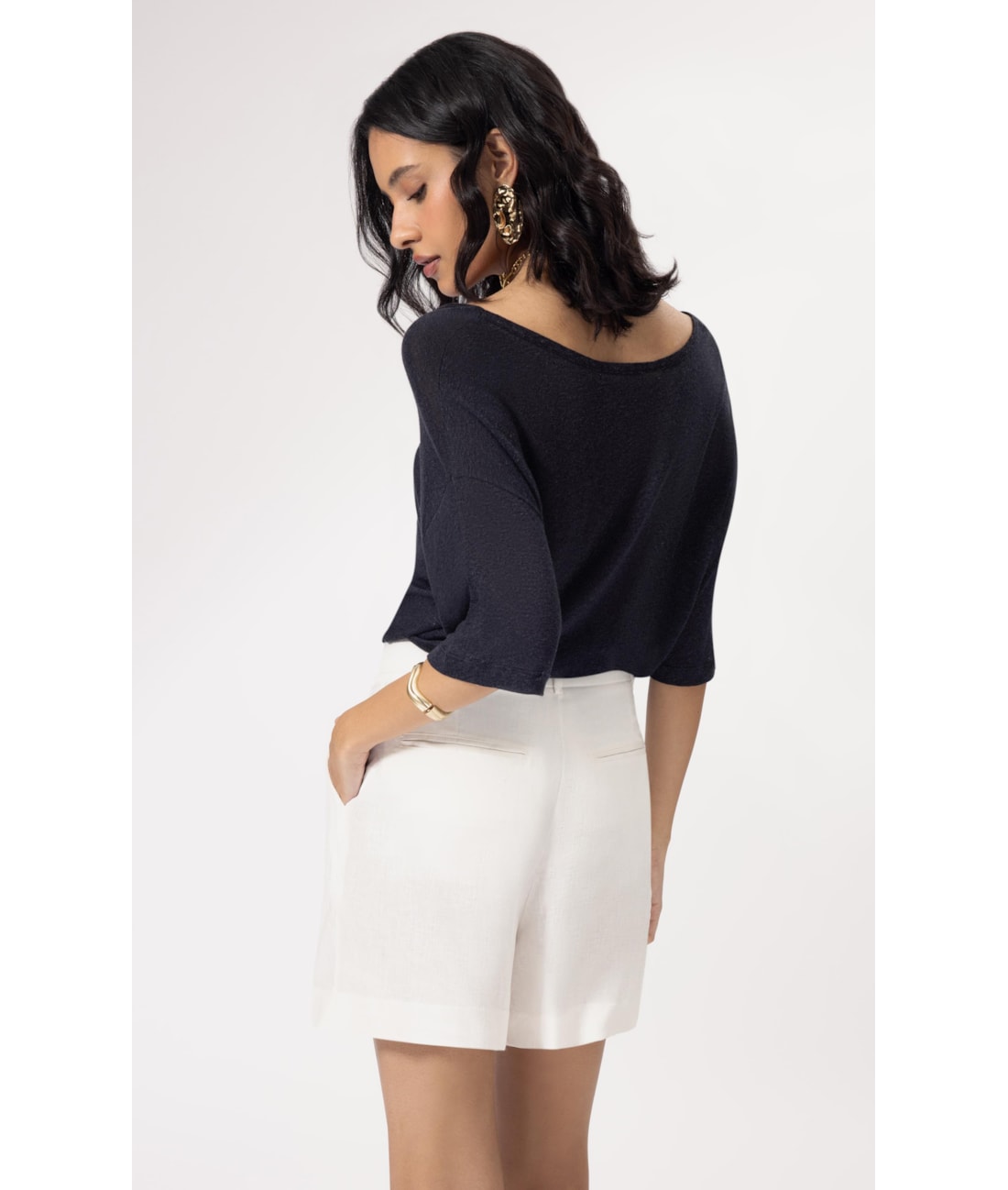 Short Cambraia Fiji Off White