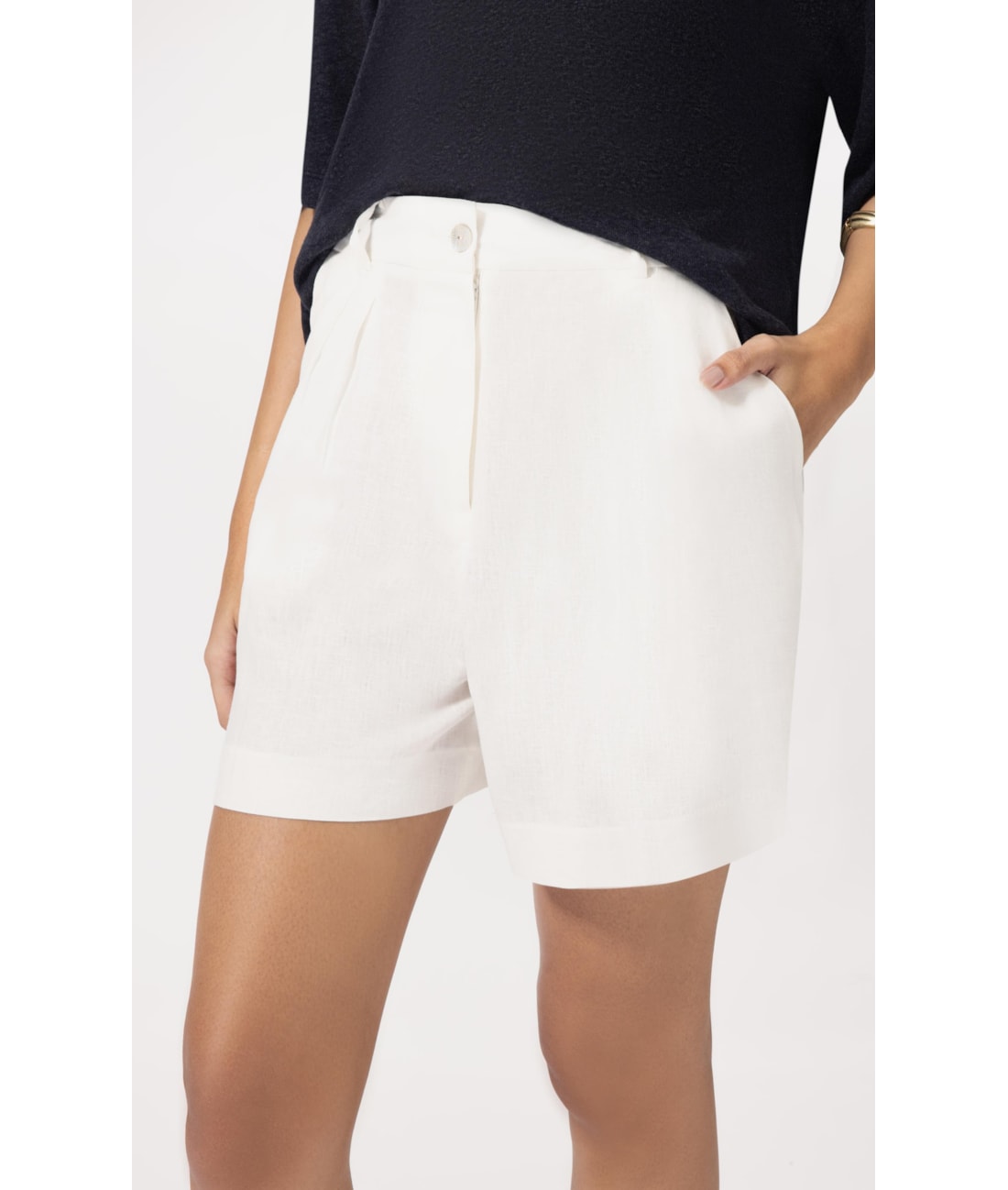 Short Cambraia Fiji Off White