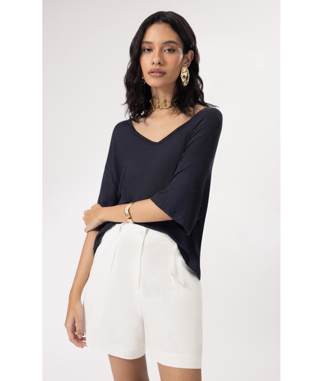 Short Cambraia Fiji Off White