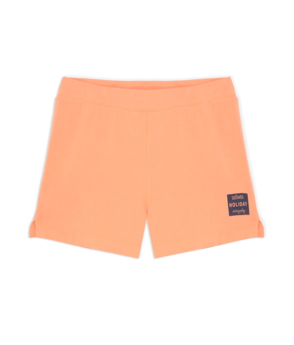 Short Holiday Algodão Silk Laranja
