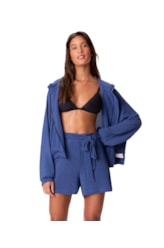 Short Holiday Amarração Carmel Azul Jeans