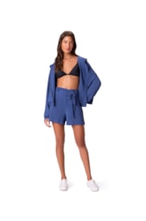 Short Holiday Amarração Carmel Azul Jeans