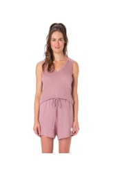 Short Holiday Tricot Rosa Velho
