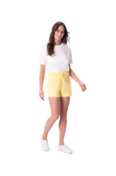 Short Holiday Vicky Amarelo