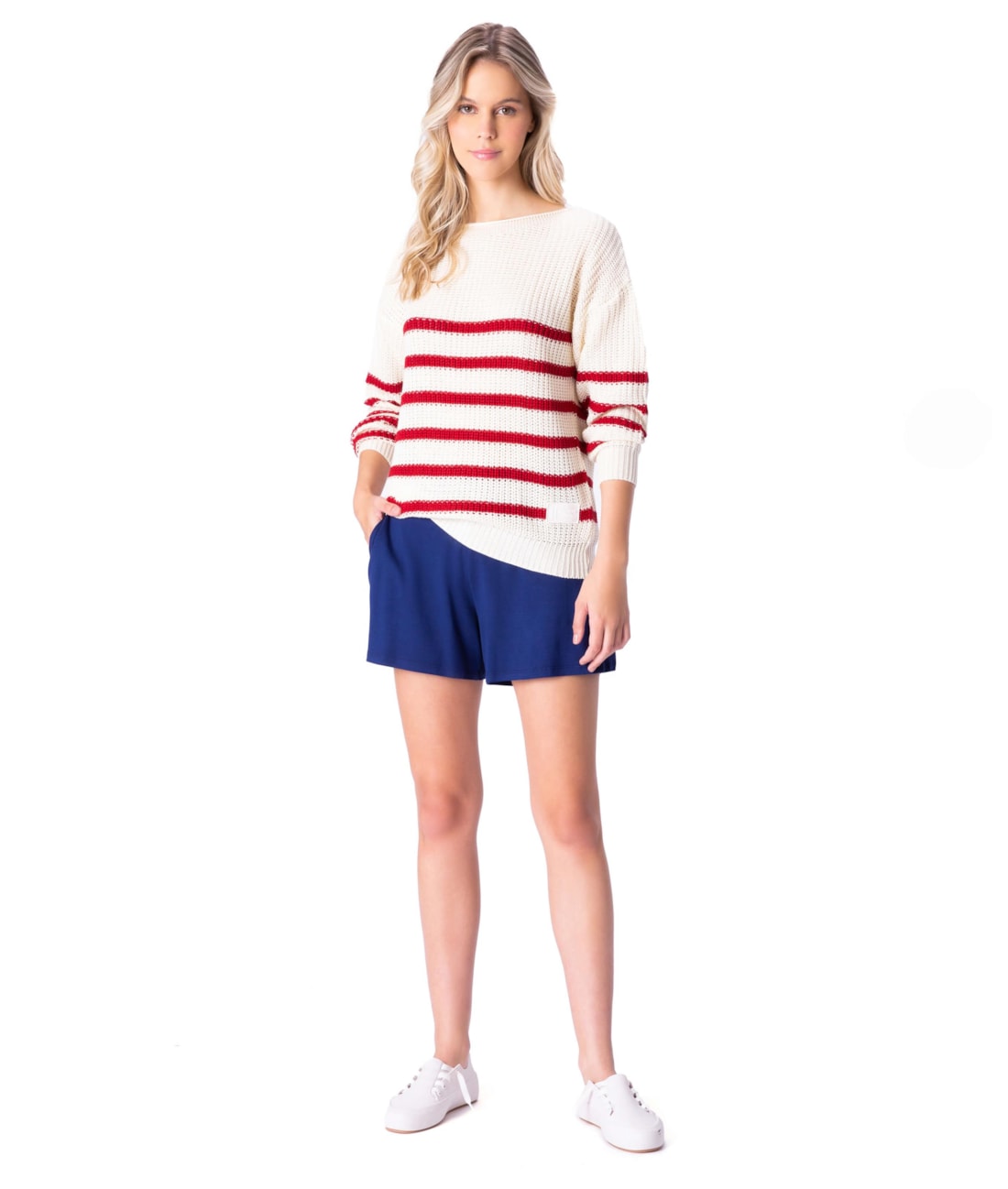 Short Holiday Viscosoft Marinho