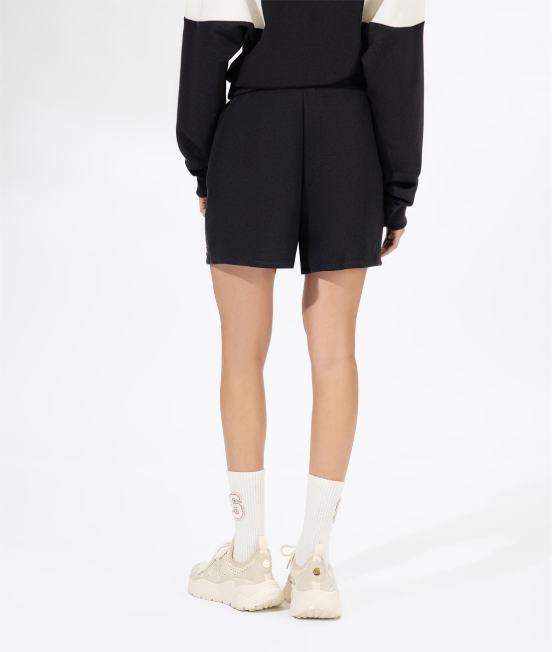 Short Moletom Golden Hour Preto