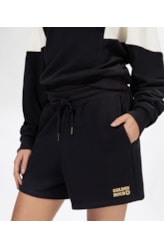 Short Moletom Golden Hour Preto
