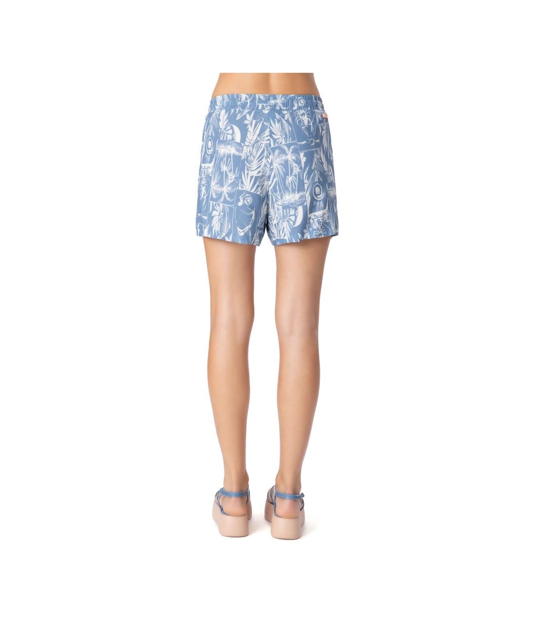 Short Oceânica Azul Seco