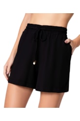 Short Resort Jersey Preto