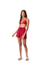 Short Resort Jersey Vermelho