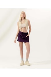 Short Saia Techno Touch Violeta