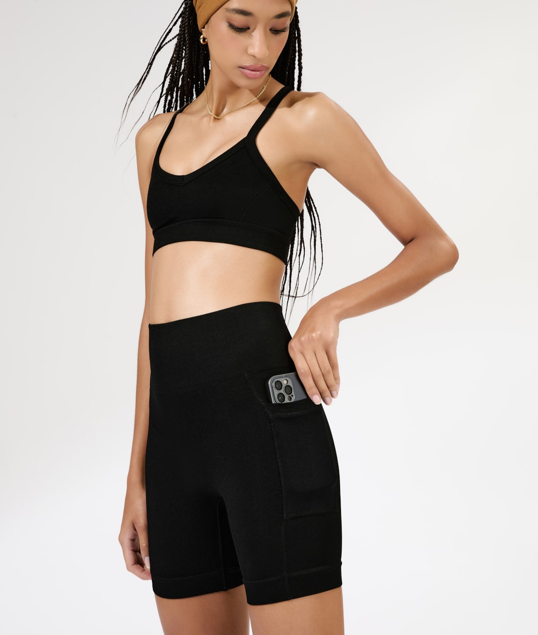 Short Seamless Preto