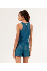 Short Tricot Color Azul Bic