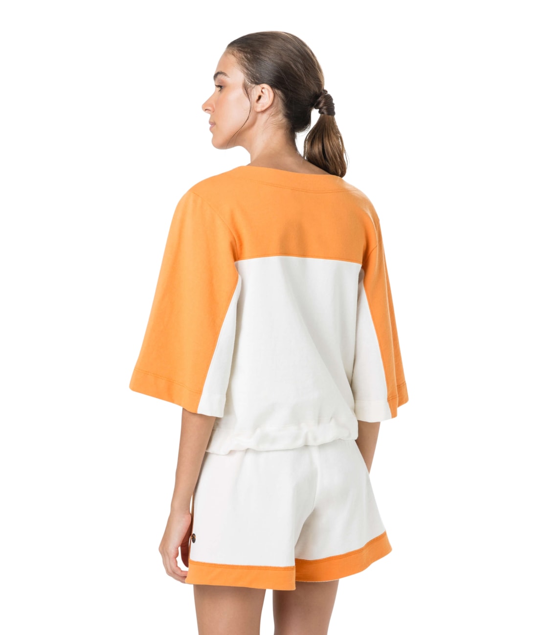 Short Vies Largo Bicolor Off White