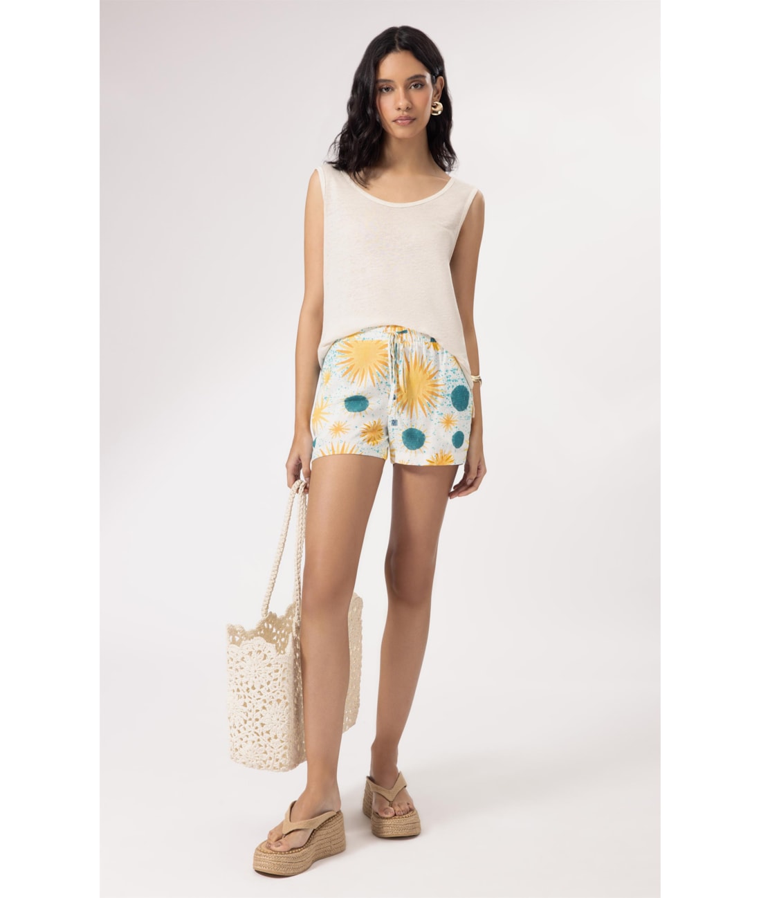 Shorts Amarração Verano Natural