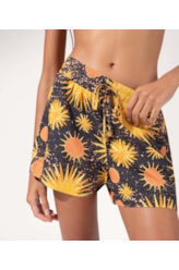 Shorts Amarração Verano Preto