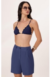 Shorts Cambraia Lb Azul Pervante