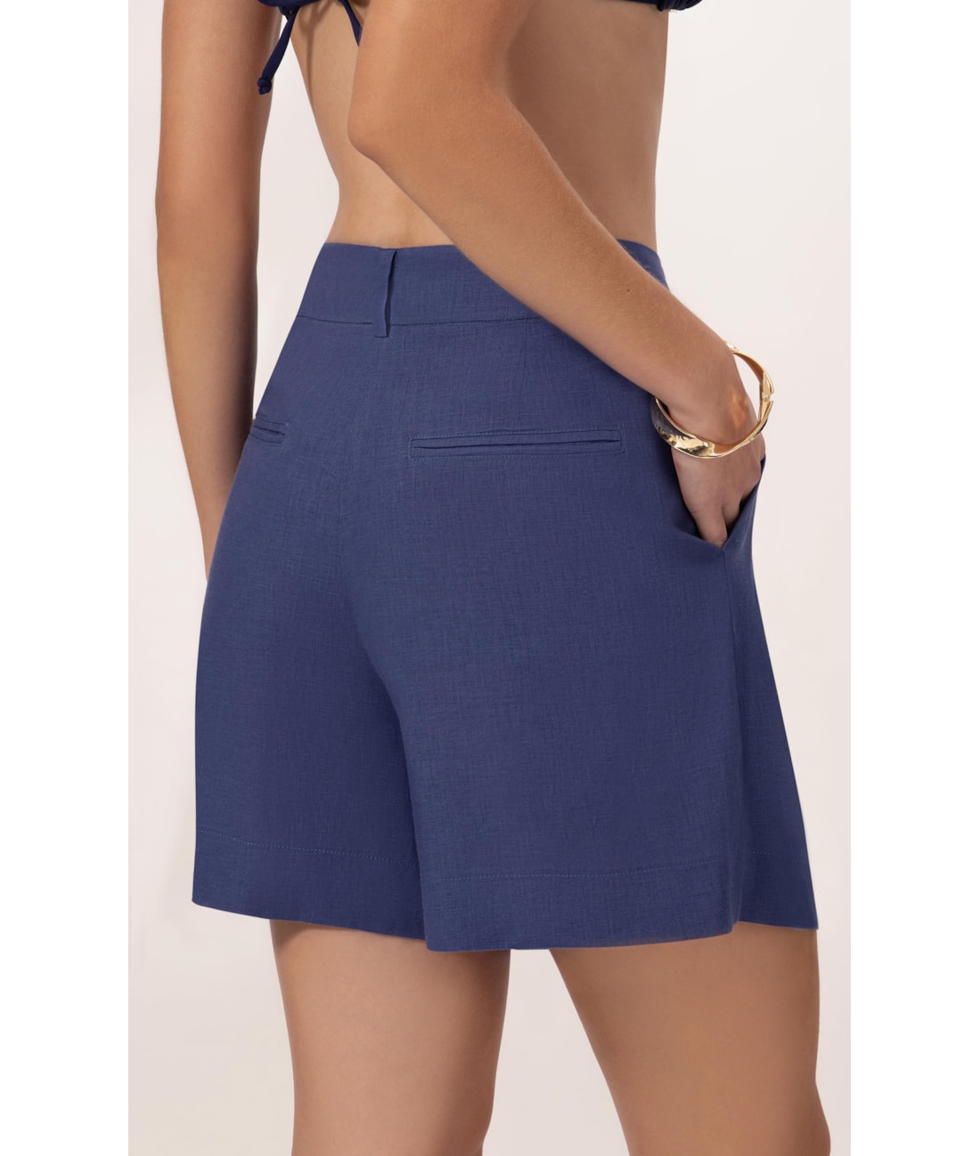 Shorts Cambraia Lb Azul Pervante