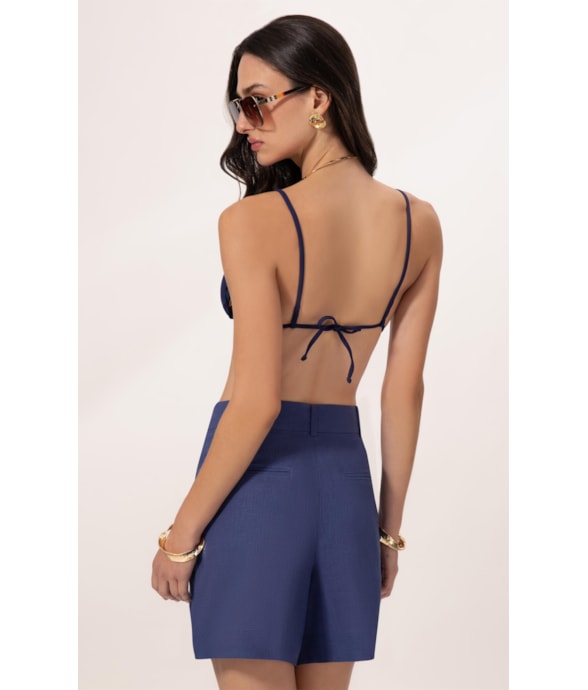 Shorts Cambraia Lb Azul Pervante