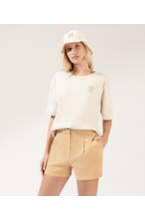 Shorts Color Twill Shorts Tenis Areia